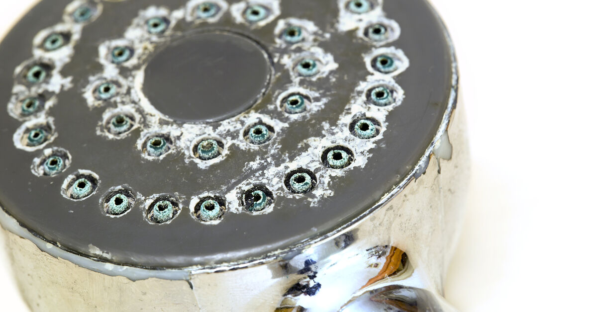 Natural descaling ingredients on a surface