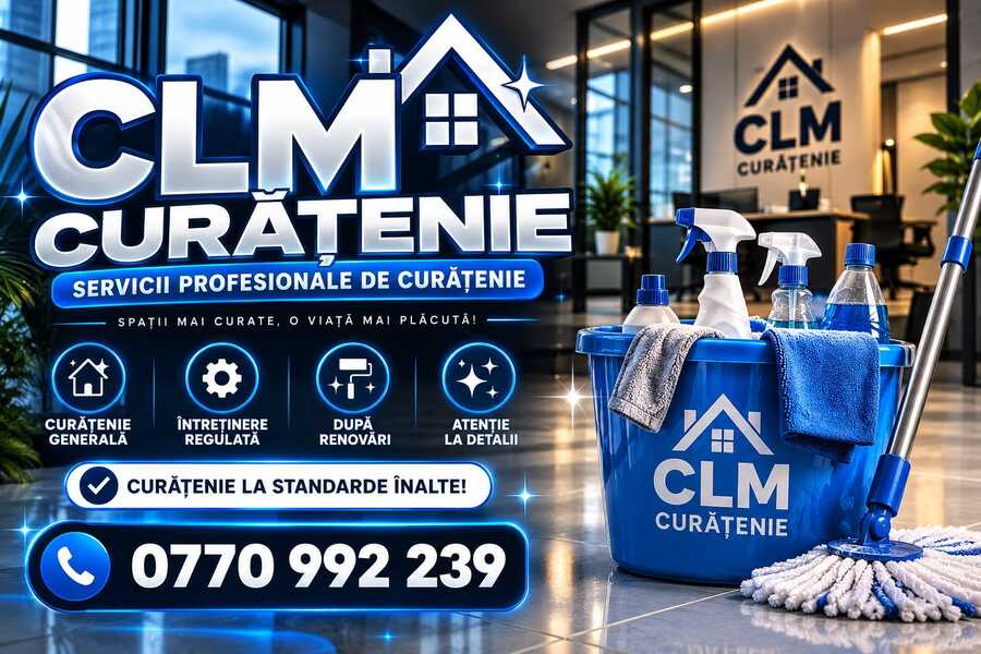 Clm curatenie  logo