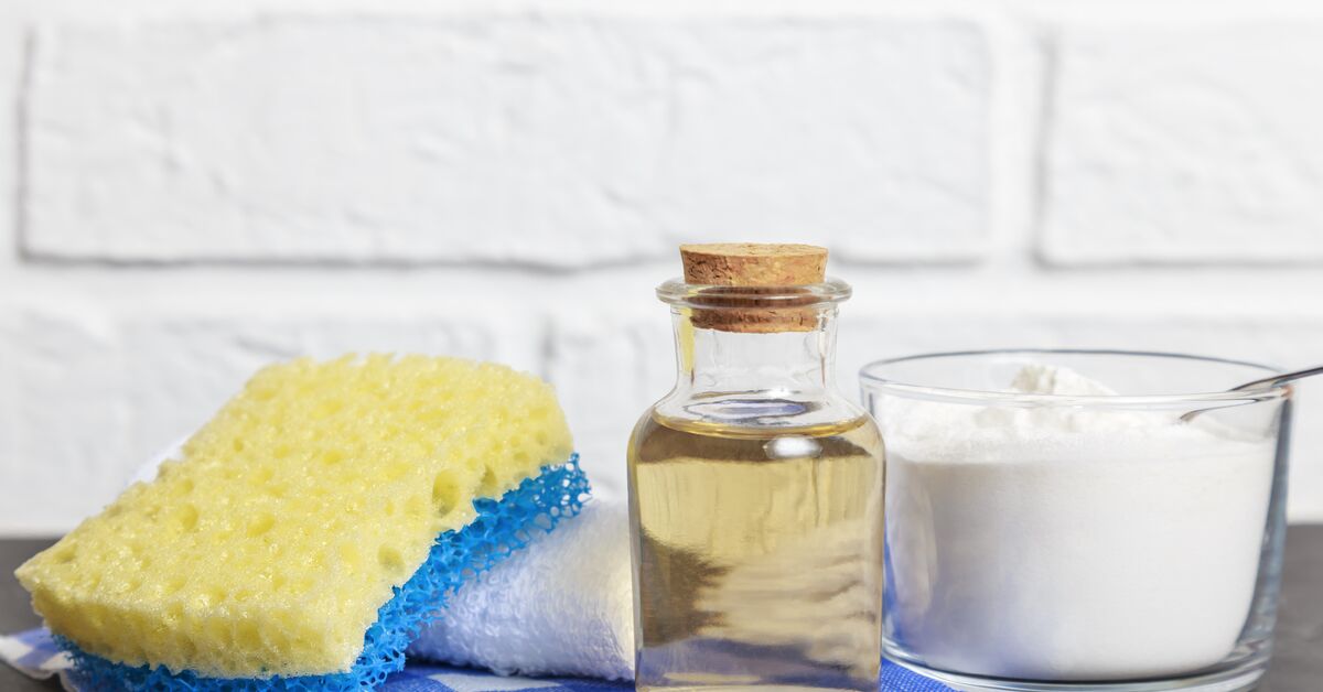 Carpet cleaning ingredients arranged together